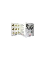OSMANLI PADİŞAHLAR SERİSİ 1-9 LU BİMETAL HATIRA PARA SETİ PORTFÖYÜNDE-SERTİFİKALI