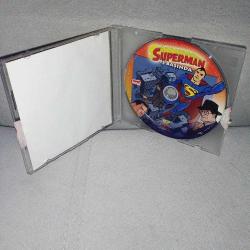 VCD Superman iş başında. Orijinal.Türkçe dublaj. disk 10 üzerinden 9 koleksiyonluk Sorunsuz çalışıyor.