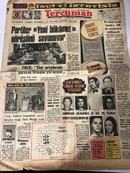 TERCÜMAN GAZETESİ - 9 NİSAN 1973 - SADECE 4 SAYFADIR -Demirel-Ecevit-Korutürk-Talu-Masfıh Akdeniz-Hatice Kılınç-Temel Özcan-Fahriye Telgen-Ayşe Hilal Dikel-Lale Akiman-Suna San-Picasso-Kemal Uluçkan-Prof. Dr. Esat Kılıçhan-Rauf Tamer-Züriye Münif-Öcal Uluc-Server Şengün-Utul Tumin-Necmi Tanyolaç-İlhan Önder-Güven Taner-Halit Kıvanç-İsmet Hatipoğlu-Mehmet Sezer-Partiler yeni hükümet görüşünü savunuyor-Talu: Fiyat artışlarına paravan firmalar yol açıyor-256 sanıklı davada 10 idam istenecek-Sanıklar arasında 21 kız ve Yılmaz Güney de bulunuyor-18 yaştan önceki hizmetler SSK için borçlanmaya sayılmayacak-Dünyada işsiz sayısı süratle yükseliyor-Genç kızların konserinde ye-ye havaları değil Türk müziği vardı-Tarım Bakanı gübre sıkıntısı önlendi dedi-İngiltere iş gücünden herkes gibi Japon yapıyor-Sanayi Ticaret İlavesi-Gün ışığında Sine’nin Kitabından-Fikirler Görüşler Düşünceler Dünya Sakatlar Haftası ve Sakatların Eğitimi-Sözün Kısası Gerçeğin O Yüzü-Yıldızınız ne diyor-3 sual 3 cevap-Zayı