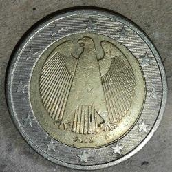 ALMANYA  2002 A  2 EURO