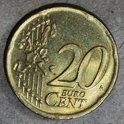YUNANİSTAN  2002   20 EURO CENT