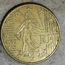 FRANSA  2008   10  EURO CENT