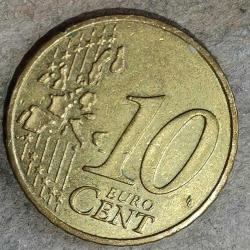 ALMANYA   2002  D   10  EURO CENT