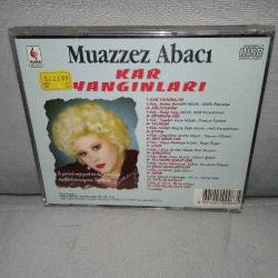 Cd Muazzez Abacı kar yangınları. Raks 1994 sarı bandrollü dönem baskı albüm. Orijinal. Sorunsuz çalışıyor.