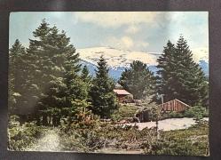 1969 Uludağ Eski kartpostal RPPC
