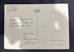 1969 Uludağ Eski kartpostal RPPC