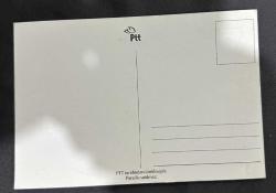 PTT Aşık çiftler Mutlu Yıllar kartpostal
