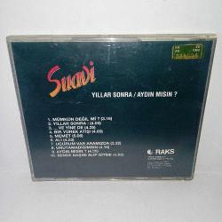 CD Suavi yıllar sonra - Aydın mısın albümü. Orijinal. 1992 raks sarı bandrollü dönem baskı. Dinlemeyi etkilemeyen çizikler var. sorunsuz çalışıyor.