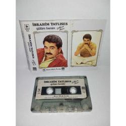 Kaset İbrahim Tatlıses gülüm benim gülümse biraz albümü. Dönem Kağıt Baskı. Bayar Müzik. orijinal koleksiyonluk