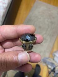 Gümüş ve bronz yüzük