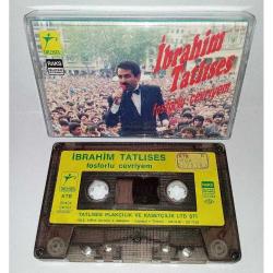 Kaset İbrahim Tatlıses fosforlu cevriyem 1988 Kağıt Baskı orijinal koleksiyonluk