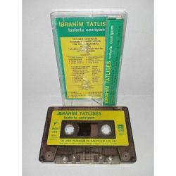 Kaset İbrahim Tatlıses fosforlu cevriyem 1988 Kağıt Baskı orijinal koleksiyonluk