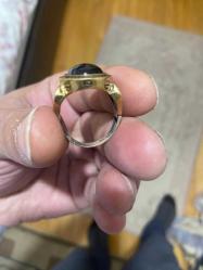 Gümüş ve bronz yüzük