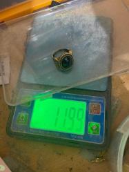 Gümüş ve bronz yüzük