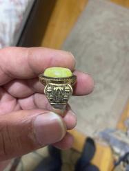 Gümüş ve bronz yüzük