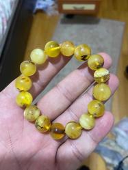 Orjinal rus damla kehribar bileklik