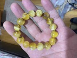 Orjinal rus damla kehribar bileklik