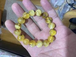 Orjinal rus damla kehribar bileklik