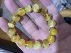 Orjinal rus damla kehribar bileklik