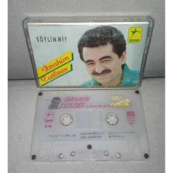 Kaset İbrahim Tatlıses söylim mi albümü. Orijinal koleksiyonluk