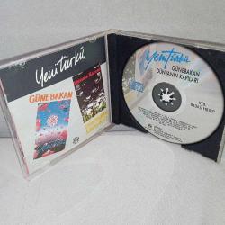 Cd Yeni Türkü Günebakan dünyanın kapıları. Orijinal, Göksoy 1990 dönem baskı albüm. disk ve kartonet 10 üzerinden 9. koleksiyonluk