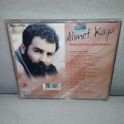 Cd Ahmet Kaya dokunma yanarsın. Orijinal. 1992 dönem baskı. Aşanlar Müzik. Dinlemeyi etkilemeyen yoğun çizikler var. Baştan sona dinlendi sorunsuz çalışıyor.