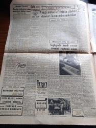 Cumhuriyet Gazetesi - 7 Eylül 1951 - Parti Ağaları Yazan Nadir Nadi Başmakale - Adnan Menderes ile CHP Genel sekreteri Kasım Gülek Ankara'da adli yılın başlaması münasebetiyle yapılan toplantıda konuşurlarken fotoğraf - Radyolarda Propaganda Konuşmaları Başladı - Yurtta Yeni Petrol Sahaları Keşfolundu - Seçim Bölgelerindeki Cumhuriyet Ekibi Bildiriyor - İnanılmayacak Kadar Garip Nutuklar - Kasım Gülek Mahkemeye Çağrıldı - Yeni Adalet Yılı Yargıtay Başkanının Nutkuyla Açıldı - Cumhurbaşkanı Celal Bayar Uludağ'a Çıktı - Arnavud Cafer Gene Kaçtı - Rüyalar Evi Yazan Peride Celal Yazı Dizisi - ne nizam var ne intizam  yazan Burhan Felek  - Türkiye'ye Teknik Yardım - Birleşik Avrupa Meselesi - İngiliz İran Petrol İhtilafının Son Safhası - İstanbul Güreş Kulübünün Faaliyeti - Kadın Gazeteci Lil'in Maceraları Çizgi Roman - İstanbul Ankara Radyosu - Samed Ağaoğlu'nun Dünkü Basın Toplantısı - Sabite Tur Gülerman Büyükdere Beyaz Parkta - komünistlikten sanık gençlerin duruşması - ses tiyatrosu