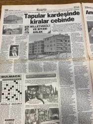 HÜRRİYET GAZETESİ DOĞUM GÜNÜ HEDİYESİ - 11 ŞUBAT 1999 -TAM TAKIM 40 SAYFADIR -Tansu Çiller-Hikmet Çetinkaya-Ertuğrul Özkök-Oktay Ekşi-Mürüvvet İnce-Hakan Alpkaya-İlhan Soyler-Maradona-İlyas Namıoğlu-İsmail Er-Balic-Bayram Tutumlu-Aziz Yıldırım-Sadi Kemal Yaşar-Metin Diyadin-Cornelia-Schneeweiss-Uğur Bültel-Selval Sınmaz-Çiğdem Çelik-Tanzer Özcan-Melike Çelik-Metin İyigün-Nail Çalışkan-Mithittin Güner-Vedat Keçecioğlu-Ahmet Kaya-Emre Kongar-Ali Haydar Veziroğlu  Yılın yalakası sabıkalı çıktı-Gaydalı cenaze-Ankara’da Irak krizi-Demirel tartışma yarattı-Çapıngık genetik son-Uğursuz kurşun-Türkiye’de kim ne kazanıyor-İşte aylık maaşlar-Çarkıfelek’te sürpriz gece-Hakan hata yaptı-Çarkıfelek’te Maradona şovu-Millilerden 5’lik tarife-Başkan’ın dediği olur-Bolic’in pota şovu-Trabzon tek vücut-Doğum gününü kocasının kafasını keserek kutlamış-4 gencin acısı yürekleri yaktı-Gazeteci Fıstıkçı toprağa verildi-Polis kurşununa isyan-İhale komisyonuna hapis uygulaması-Bora’yı vurduran uçmak yakalandı-
