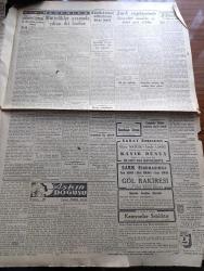Cumhuriyet Gazetesi - 20 İkincikanun (Ocak) 1944 - küçük Avrupa milletlerine biraz ümit yazan Nadir Nadi Başmakale - Trak vapuru faciası - Bandırma açıklarında kayalara çarpan geminin mürettebatından 24 kişi kurtuldu 26 sı kayıp fotoğraf - vapur kazasından kurtarılanlar İstanbul'da fotoğraflar - yaralılardan facia esnasında dümende olan Ahmet Deniz fotoğraf - şark cephesinde Sovyetler şimal'de üç şehri geri aldılar - İstanbul'un tahliyesi için verilmiş karar yoktur - 90 gün zarfında Göbbels'in ikinci cephe için yazdığı yeni makale - Cemal Nadir Karikatür - müttefikler arasında çıkan iki Hadise - Roosevelt Eden ve Hull'ın beyanatı yapılan görüşmeler - şehir dram tiyatrosunda Yaprak Dökümü komedi kısmında mum söndü - er meydanı filmi İpek sinemasında - ilk Aşkın acıları filmi Kadıköy Süreyya sinemasında - Devletler hukuku Türk Enstitüsü Dün açılış töreni yapıldı ve derslere başlandı - bir bombardıman gecesi Berlin -  Aşkın doğuşu yazan Peride Celal Yazı Dizisi - Ressam Salih Erimez sergi