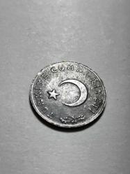 1963 1 Kuruş Madeni Para