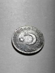 1963 1 Kuruş Madeni Para
