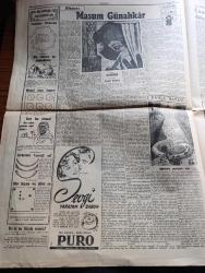 Cumhuriyet Pazar Gazetesi - 12 Ağustos 1951 - Yedi Dakika Yazan Doğan Nadi - renkli karikatür Aşkın tarihçesi - İstanbul'un müstakil adayı Niyazi Eryılmaz ile konuşma yazan Necdet Evliyagil - Windsor Dükü ile Düşesi boşanıyorlar mı fotoğraf - boş vaktinizi hoş geçirmek için - hikaye mahsun günahkar yazan Cronin - Puro Tuvalet sabunu - güneşte leke olmasa dünya rahata kavuşacak - Moskova'ya davet 6 yazan Leh milli Demokrat Partisi liderlerinden Z. Stypulkovski - bir kedi köpek doğurdu - Lady Godiva'nın kahramanlığı - İşin şaka tarafı köşesi - manalı bakış kraliçesi Villi Palmer Fotoğrafı - Pier Angeli meşhur İngiliz artisti Stewart Granger ile son filminde fotoğraf - Sezer Sezin'le Kenan Artun Tahirle Zühre filminde fotoğraf - Sezer Sezinle Erman Kardeşler arasında ihtilaf çıktı - hollywood'dan ne haber - İster inan ister inanma çizen Ripley - paris'teki ağaç lokantalar - 40 kilo ağırlığında bir patates - imparatoriçe Marie Louise - K.B.K kumaş mağazası - Ağustosta yapılacak işler