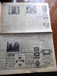 Hürriyet Gazetesi - 14 Kasım 1955 - belediye seçimleri de çok sönük geçti - İstanbul'da en düşük iştirak Kadıköy'de yüzde 7,5 - Malatya'da 15.000 fazla rey alan müstakil namzetlere ait bütün oy pusulaları iptal olundu - Çarşıkapı'da restore edilmekte olan Karamustafapaşa medresesinde seçim sandığının başında kimse yok fotoğraf - seçim dolayısıyla eğlence yerleri kapandığından halk boğaza ve adalara akın etti - Eminönü'ne ait seçim pusulaları ilçe seçim kurulu Başkanı Nefi Demirlioğlu'nun huzuruyla tasnif edilirken fotoğraf - 4000 senelik iskeletler - Arap İsrail sınırında Vaziyet tekrar karıştı - itfaiye sirkeci'de dün çıkan yangını söndürmeye çalışırken - İstanbul'da seçim neticelerinin tablosu - Radyo yürüme dersi verilecek - dünya gazeteleri ne diyorlar - esrar satan bir şebeke daha yakayı ele verdi - köprü iskele üstü Deniz lokantası bugün açıldı - serbest güreş milli takımımız sabaha karşı japonya'yı hareket etti - güreşçilerimiz İbrahim Yurdaeriş Hasan Gemici fotoğraf