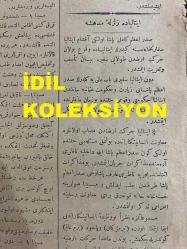 Osmanlıca Sabah Gazetesi, Orijinal dönem basım - 3 Ocak 1909 - Sayı: 6924 - Hicri 10 Zillhicce 1326 - Rumi 21 Kanun-i evvel 1324 - 3 Kanun-i sani efrencî 1909 - Iyd-i Meyamin-i Bedid-i Edha - Muayede-i Hümayun - Halit Ziya Uşaklıgil'in Nesl-i Ahir Roman Tefrikası - İtalya'da Zelzele-i Müthişe