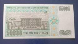7 EMİSYON L 40 SERİ 50 BİN LİRA ÇİL ALTI