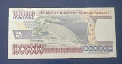 7 EMİSYON R 4 SERİ 1 MİLYON LİRA ÇİL ALTI