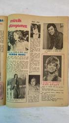 SAMANYOLU ELBİSE PATRON İLAVELİ MECMUA DERGİ - MART 1974 - SAYI: 114 MARIO UBERTI - MARILU - JOLE - PİRAYE UZUN - FATMA GİRİK - TÜRKAN ŞORAY - FERDA DURU - ŞENAY - BAŞAR TAMER - SÜHEYL DENİZCİ - AJDA PEKKAN - YAŞAR GÜVENİR - IŞIK YAVUZ - EROL BÜYÜKBURÇ - ERSEN - OKAN - TANJU - ESİN AFSAR - HÜMEYRA - MARCELLO MASTROIANNI KORKU DAKİKALAR - ADANA BURSA TURNESİ - KÖPEĞİNİ HER GÜN DOKTORA GÖTÜRÜYOR - BOYUN AĞRISI NÜKSEDEN ŞORAY DİNLENİYOR - YENİ VE GÜÇLÜ BİR SES - PLAK TOPLATMA KARARI - BURSA ÇALIŞMASI - BESTE ARAYIŞI - İSPANYOLCA ŞARKILAR - SAHNEYE DÖNÜŞ - ENTERESAN YÖNLERİYLE ESİN AFSAR - 36 SAYFA