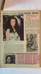 SAMANYOLU ELBİSE PATRON İLAVELİ MECMUA DERGİ - MART 1974 - SAYI: 114 MARIO UBERTI - MARILU - JOLE - PİRAYE UZUN - FATMA GİRİK - TÜRKAN ŞORAY - FERDA DURU - ŞENAY - BAŞAR TAMER - SÜHEYL DENİZCİ - AJDA PEKKAN - YAŞAR GÜVENİR - IŞIK YAVUZ - EROL BÜYÜKBURÇ - ERSEN - OKAN - TANJU - ESİN AFSAR - HÜMEYRA - MARCELLO MASTROIANNI KORKU DAKİKALAR - ADANA BURSA TURNESİ - KÖPEĞİNİ HER GÜN DOKTORA GÖTÜRÜYOR - BOYUN AĞRISI NÜKSEDEN ŞORAY DİNLENİYOR - YENİ VE GÜÇLÜ BİR SES - PLAK TOPLATMA KARARI - BURSA ÇALIŞMASI - BESTE ARAYIŞI - İSPANYOLCA ŞARKILAR - SAHNEYE DÖNÜŞ - ENTERESAN YÖNLERİYLE ESİN AFSAR - 36 SAYFA