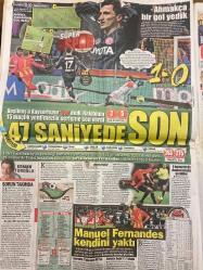HÜRRİYET GAZETESİ DOĞUM GÜNÜ HEDİYESİ - 31 OCAK 2012 -TAM TAKIM 42 SAYFADIR -Tayyip Erdoğan-Esad-Asma Esad-Uğur Mumcu-Tayyip Erdoğan-Abdullah Gül-Nicolas Sarkozy-Taha Akyol-Mustafa Balbay-Mehmet Y. Yılmaz-Özkan Sümer-Burak Yılmaz-Tanju Çolak-Tolga Zengin-Erman Toroğlu-Manuel Fernandes-Şeyh Halid Bin Zayid En Nahyan  Dizüstü eğitim seti-Esad ailesini kaçıramadı-Devam kararı-Asıl öğretmen alnımız ağustosta-Sahada yatan üstüsüz kadına RTÜK uyarısı-Yeni yüzde tercih top sakal-Kayseri çelme sesi-Mini buzul çağı geliyor-Kütahya’da 25 bin erkek nereye gitti-Uğur Mumcu’yu kim öldürttü-Tarihi aydınlatmak siyasetçi işi değil-47 saniyede son-Manuel Fernandes kendini yaktı-Şükür’ü solladı sıra Tanju’da-Kulüpler Birliği ne iş yapar-Kuruldan kaos çıktı-Şeyh Gül’e dizilerin finalini sordu-Zehirli sarmaşığı sulamayın-Karanfilli muhabbet-Sarkozy’ye yasayı onaylamayın telkini-3 gün daha kar var-Onları unutmayın  Karikatür: “Sibirya Sıçarı” AKOM imzalı karikatür sayfada yer alıyor.