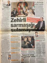 HÜRRİYET GAZETESİ DOĞUM GÜNÜ HEDİYESİ - 31 OCAK 2012 -TAM TAKIM 42 SAYFADIR -Tayyip Erdoğan-Esad-Asma Esad-Uğur Mumcu-Tayyip Erdoğan-Abdullah Gül-Nicolas Sarkozy-Taha Akyol-Mustafa Balbay-Mehmet Y. Yılmaz-Özkan Sümer-Burak Yılmaz-Tanju Çolak-Tolga Zengin-Erman Toroğlu-Manuel Fernandes-Şeyh Halid Bin Zayid En Nahyan  Dizüstü eğitim seti-Esad ailesini kaçıramadı-Devam kararı-Asıl öğretmen alnımız ağustosta-Sahada yatan üstüsüz kadına RTÜK uyarısı-Yeni yüzde tercih top sakal-Kayseri çelme sesi-Mini buzul çağı geliyor-Kütahya’da 25 bin erkek nereye gitti-Uğur Mumcu’yu kim öldürttü-Tarihi aydınlatmak siyasetçi işi değil-47 saniyede son-Manuel Fernandes kendini yaktı-Şükür’ü solladı sıra Tanju’da-Kulüpler Birliği ne iş yapar-Kuruldan kaos çıktı-Şeyh Gül’e dizilerin finalini sordu-Zehirli sarmaşığı sulamayın-Karanfilli muhabbet-Sarkozy’ye yasayı onaylamayın telkini-3 gün daha kar var-Onları unutmayın  Karikatür: “Sibirya Sıçarı” AKOM imzalı karikatür sayfada yer alıyor.