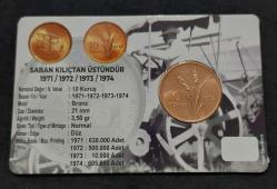 1972 YILI 10 KURUŞ FAO SABAN KILIÇTAN ÜSTÜNDÜR