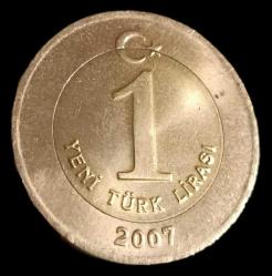 LOT.13 » 2007 1 Yeni Lira Çil