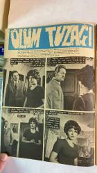 SAMANYOLU ELBİSE PATRON İLAVELİ MECMUA DERGİ - 21 HAZİRAN 1973 – SAYI: 77 TÜRKAN ŞORAY – AJDA PEKKAN – UĞUR DÜNDAR – LEYLA SAYAR – ERTAÇ KASİDECİOĞLU – TANJU OKAN – ESİN AFŞAR – NİLÜFER – MINA – TIMUR SELÇUK – SEVİL HASMAN – VURAL CANTÜRK – BARIŞ MANÇO – GEORGE – FRED – PAT – MİLENA PLAJ MODASI: MAVİ-BEYAZ BİKİNİ VE MAYO – ÇİÇEKLİ BİKİNİLER – KEMERLİ MAYO TASARIMLARI – YAZLIK AKSESUARLAR ROMAN: “ÖLÜM TUZAĞI” – GEORGE’UN TUZAĞI – FRED’İN ŞOKU – SİGORTA GERİLİMİ – POLİÇE VADESİ VE KİMLİK DEĞİŞİMİ SİNEMA: TÜRKAN ŞORAY’IN TV PROGRAMI – LEYLA SAYAR’IN GİZLİ EVLİLİĞİ – HÜLYA KOÇYİĞİT & TARIK AKAN FİLM HAZIRLIĞI – AJDA PEKKAN’IN PARİS MÜZİK KARİYERİ – GÜLGÜN ERDEM’İN BEBEK KOLEKSİYONU MÜZİK: AJDA PEKKAN & UĞUR DÜNDAR AŞKI – ESİN AFŞAR’IN İLK PLAKLARI – NİLÜFER’İN YÜKSELİŞİ – EUROVISION ŞARKI HAZIRLIĞI – TIMUR SELÇUK’UN LP PROJESİ – SEVİL HASMAN’IN YENİ DÖNEMİ – BARIŞ MANÇO İLE ANADOLU TURNESİ - 36 SAYFA