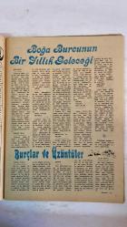 SAMANYOLU ELBİSE PATRON İLAVELİ MECMUA DERGİ - 15 MAYIS 1975 – SAYI: 176 TARIK AKAN – GÜLŞEN BUBİKOĞLU – NİLGÜN ATILGAN – HÜLYA KOÇYİĞİT – YILDIRAY ÇINAR – NILÜFER – EDİP AKBAYRAM – YEŞİM OBEN – FATOŞ BALKIR – EROL EVGİN – ORHAN ŞEVKİ – ASU MARALMAN – SALİM DÜNDAR – MERAL ZÜHAL – UĞUR IŞIK – AYTEN ALPMAN – TÜRKAN ŞORAY – FERİ CANSEL – JULIEN CLERC - SİNEMA: “AH NEREDE” FİLMİ BAŞLADI – TARIK AKAN, GÜLŞEN BUBİKOĞLU, NİLGÜN ATILGAN  SANATÇILAR İÇİN KONUT PROJESİ: HÜLYA KOÇYİĞİT VAKIF BAŞKANLIĞINA ADAY  MÜZİK: YILDIRAY ÇINAR AVRUPA TURNESİNDE – EDİP AKBAYRAM PLAK BAŞARISI – NILÜFER’İN YÜKSELEN TALEPLERİ – EROL EVGİN’İN YARIŞMA HAZIRLIĞI  AŞK HABERLERİ: YEŞİM OBEN & CAHİZ – SANATÇI VAPUR GEZİSİ  PLAK VE SAHNE GELİŞMELERİ: SALİM DÜNDAR, AYTEN ALPMAN, MERAL ZÜHAL & UĞUR IŞIK  TÜRKAN ŞORAY’DAN BAĞIŞ KAMPANYASI – KARA KUVVETLERİ İÇİN MORAL ÇALIŞMASI  FERİ CANSEL KIBRIS’A GİDİYOR – AİLE ZİYARETİ VE MORAL GECESİ İSTEĞİ - BOĞA BURCU: VENÜS VE MARS ETKİLERİ – MUTLULUK, SAĞLIK, EVLİLİK, O - 36 SAYFA
