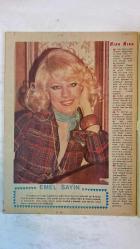 SAMANYOLU ELBİSE PATRON İLAVELİ MECMUA DERGİ - 11 MART 1976 - SAYI:219  EMEL SAYIN - LALE BELKİS - AYDIN TANSEL - AYTEN ALPMAN - RAQUEL WELCH - PETER FALK - MÜJDE AR - CÜNEYT ARKIN - TARIK AKAN - SUSANNA - LUCA  PARASIZ PATRON LAVEMİZİ İSTEYİNİZ - YUMURTALI JAMBON - KISA KISA - SADECE KİMİZ - ÇIKAN KISMIN ÖZETİ - 36 SAYFA