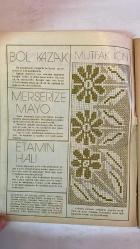 SAMANYOLU ELBİSE PATRON İLAVELİ MECMUA DERGİ - AĞUSTOS 1977 - SAYI:47  ERDOĞAN EGELİ  200 ÇEŞİT ELİŞİ MODELİ PATRONUYLA - YAZLIK BLUZ - BEYAZ KAZAK - BOL KAZAK MUTFAK İÇİN - MERSERİZE MAYO - ETAMİN HALI - PANO - YASTIK - ÖRTÜ VE YAYGI - YAZLIK BOL ELBİSELER - 36 SAYFA