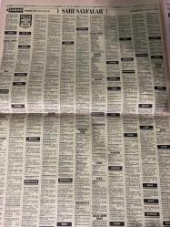 SABAH SARI SAYFALAR DOĞUM GÜNÜ GAZETESİ - 24 EKİM 1998 -sigorta-pazarlama satış-avukat-bilgisayar-nöbetçi eczaneler-dershaneler-iletişim-emlakçılar-bahçelievler-halkalı-güngören-fındıkzade-florya-fatih-eyüp-gümüşsuyu-kemerburgaz-kasımpaşa-küçükçekmece-levent-sarıyer-kurtuluş-koca Mustafa paşa-gaziosmanpaşa-beşiktaş-beyoğlu-etkiler-avcılar-yeni köyü-tarabya-şişlik-rumeli hisar-sarıyer-realty world-ümraniye-maltepe-kadıköy-kiralık arayanlar-satılık iş yeri-kemer-yakacık-Newlıne language schools-ML mobılıne-ceyhun emlak-Hit Aş-ercan giyim-akkanat aş-İstanbul telekom-Levent otomotiv-