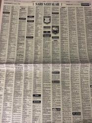 SABAH SARI SAYFALAR DOĞUM GÜNÜ GAZETESİ - 24 EKİM 1998 -sigorta-pazarlama satış-avukat-bilgisayar-nöbetçi eczaneler-dershaneler-iletişim-emlakçılar-bahçelievler-halkalı-güngören-fındıkzade-florya-fatih-eyüp-gümüşsuyu-kemerburgaz-kasımpaşa-küçükçekmece-levent-sarıyer-kurtuluş-koca Mustafa paşa-gaziosmanpaşa-beşiktaş-beyoğlu-etkiler-avcılar-yeni köyü-tarabya-şişlik-rumeli hisar-sarıyer-realty world-ümraniye-maltepe-kadıköy-kiralık arayanlar-satılık iş yeri-kemer-yakacık-Newlıne language schools-ML mobılıne-ceyhun emlak-Hit Aş-ercan giyim-akkanat aş-İstanbul telekom-Levent otomotiv-