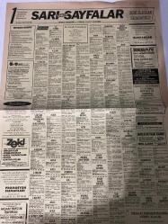 SABAH SARI SAYFALAR DOĞUM GÜNÜ GAZETESİ - 25 OCAK 1993 -Erşan - Stil Show - Zeki Mayo - Besan - Uğur Tekstil Ltd. Şti. - Meg Ajans - Adana Seyahat - Cem Ticaret - Empiriyev - Efaş Konfeksiyon-sigorta-pazarlama satış-avukat-bilgisayar-nöbetçi eczaneler-dershaneler-iletişim-emlakçılar-bahçelievler-halkalı-güngören-fındıkzade-florya-fatih-eyüp-gümüşsuyu-kemerburgaz-kasımpaşa-küçükçekmece-levent-sarıyer-kurtuluş-koca Mustafa paşa-gaziosmanpaşa-beşiktaş-beyoğlu-etkiler-avcılar-yeni köyü-tarabya-şişlik-rumeli hisar-sarıyer-realty world-ümraniye-maltepe-kadıköy-kiralık arayanlar-satılık iş yeri-kemer-yakacık-