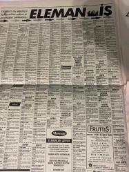 SABAH SARI SAYFALAR DOĞUM GÜNÜ GAZETESİ - 26 EYLÜL 1992 -Santral - Soydan Emlak - Sıntur - Turyaptan - Eren İnşaat - Çınarcık Şenköy - Veli Göçer Arsa Ofisi - Alanya Oba Evleri - Trans İnşaat - Raykent Evler - Form Kapı - Kocaeli Mobilya - Çapa Dershanesi - Gözön Ön Lisans Kursları - Yataş - Zeynep Puffy Center - Kerypan - DekorTaş - Erek Pvc - Uzman Alüminyum - Biz İyi Temizleriz - Gözde Kontak Lens Merkezi - Desanation - Kadilen - Dakis Optik - Galatasaray Optik - Evren Gözlük - Odak Optik - Venüs Optik - Lider Optik - Le Temps Optik & Saat - Murat Mobilya -sigorta-pazarlama satış-avukat-bilgisayar-nöbetçi eczaneler-dershaneler-iletişim-emlakçılar-bahçelievler-halkalı-güngören-fındıkzade-florya-fatih-eyüp-gümüşsuyu-kemerburgaz-kasımpaşa-küçükçekmece-levent-sarıyer-kurtuluş-koca Mustafa paşa-gaziosmanpaşa-beşiktaş-beyoğlu-etkiler-avcılar-yeni köyü-tarabya-şişlik-rumeli hisar-sarıyer-realty world-ümraniye-maltepe-kadıköy-kiralık arayanlar-satılık iş yeri-kemer-yakacık-